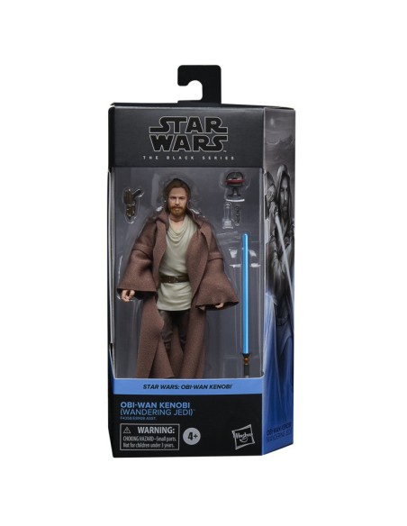 FIGURA FAN STAR WARS BLACK SERIES OBI WAN KENOBI (WANDERING JEDI)