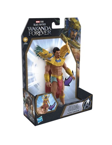 FIGURA BLACK PANTHER WAKANDA FOREVER KING NAMOR COMBATE