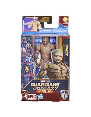 FIGURA ACCIÓN MARVEL GUARDIANES DE LA GALAXIA VOL. 3 GROOT