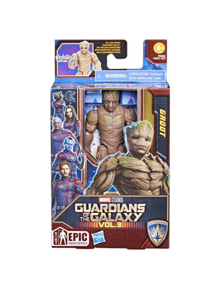 FIGURA ACCIÓN MARVEL GUARDIANES DE LA GALAXIA VOL. 3 GROOT