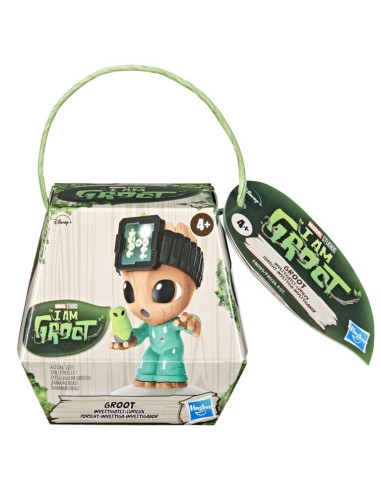 FIGURA DE ACCIÓN MARVEL I AM GROOT INVESTIGA GROOT
