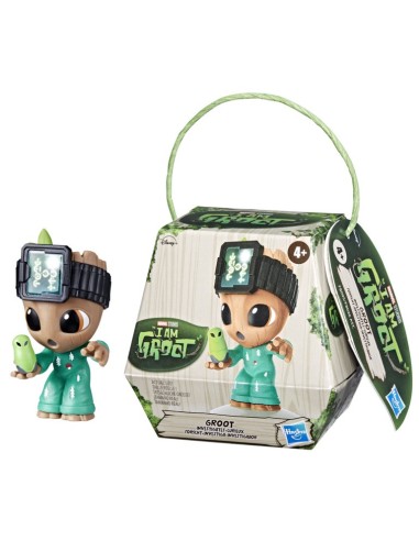 FIGURA DE ACCIÓN MARVEL I AM GROOT INVESTIGA GROOT