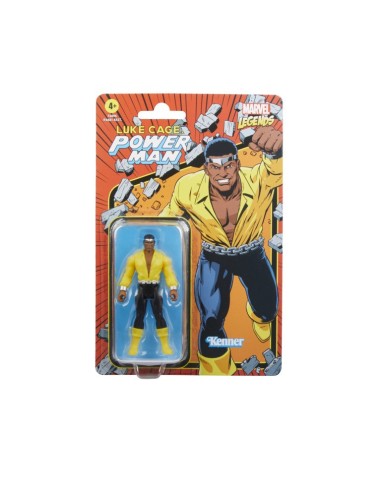 FIGURA DE ACCIÓN MARVEL LEGENDS POWER MAN COLECCIÓN RETRO 375