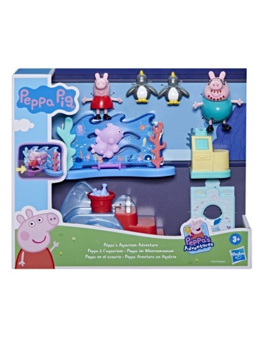 FIGURA PEPPA PIG EN EL ACUARIO CON PEPPA