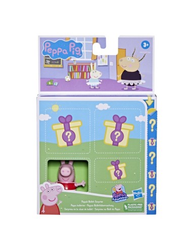 FIGURA PEPPA PIG SORPRESA EN LA CLASE DE BALLET PEPPA PIG