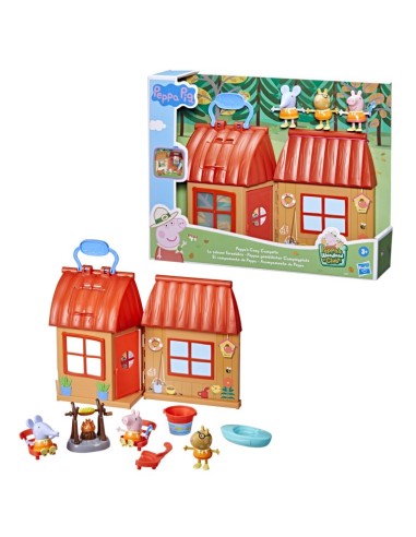 FIGURA PEPPA PIG EL CAMPAMENTO DE PEPPA