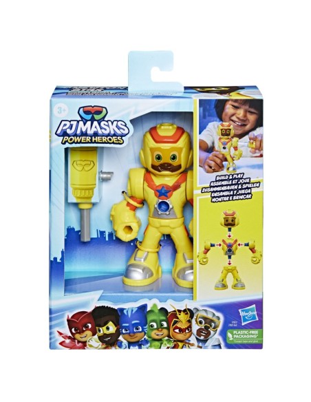 FIGURA DE ACCIÓN PJ MASKS POWER HEROES PARA ENSAMBLAR NEWTON STAR HÉROES