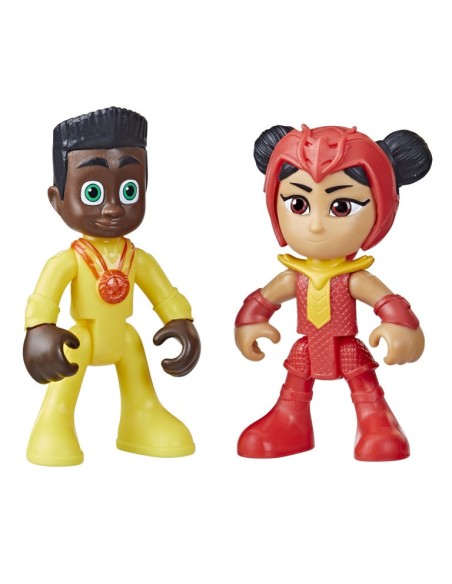 FIGURA DE ACCIÓN PJ MASKS SET NEWTON STAR Y AN YU