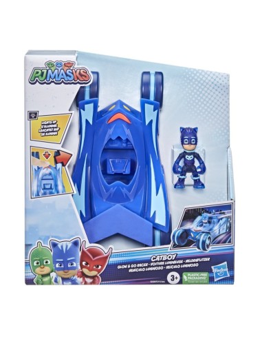 FIGURA PJ MASKS VEHICULO LUMINOSO CONNOR