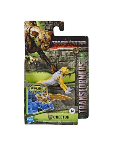 FIGURA ACCIÓN TRANSFORMERS EL DESPERTAR DE LAS BESTIAS BEAST ALLIANCE BEAST BATTLE MASTERS CHEETOR