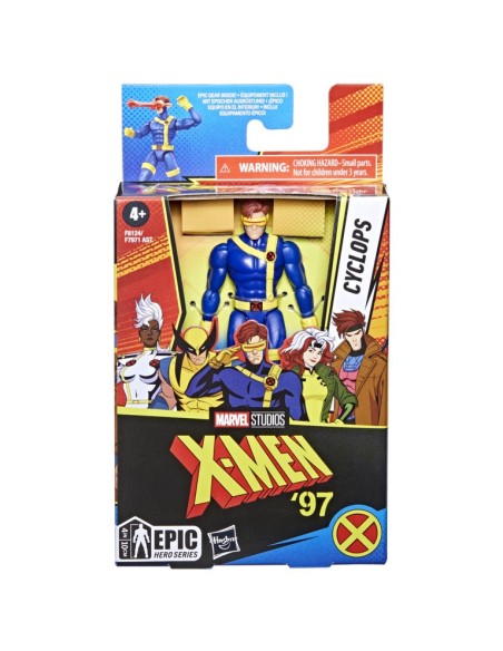 FIGURA DE ACCIÓN MARVEL STUDIOS X-MEN '97 EPIC HERO SERIES CÍCLOPE