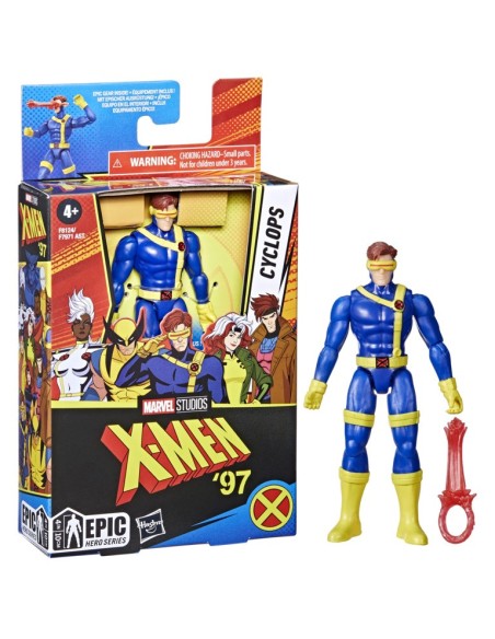 FIGURA DE ACCIÓN MARVEL STUDIOS X-MEN '97 EPIC HERO SERIES CÍCLOPE