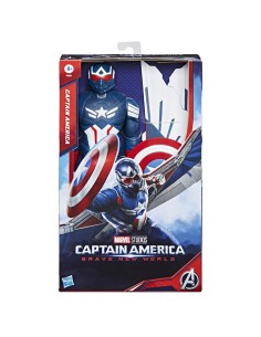 FIGURA DE ACCIÓN MARVEL TITAN HERO SERIES BRAVE NEW WORLD CAPITÁN AMÉRICA 2