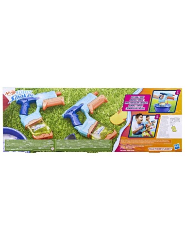 LANZADOR DE AGUA SUPER SOAKER PACK DOBLE DUNK-FILL