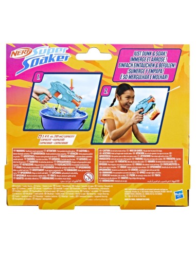 LANZADOR DE AGUA SUPER SOAKER MINI DUNK-FILL