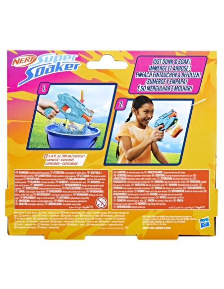 LANZADOR DE AGUA SUPER SOAKER MINI DUNK-FILL