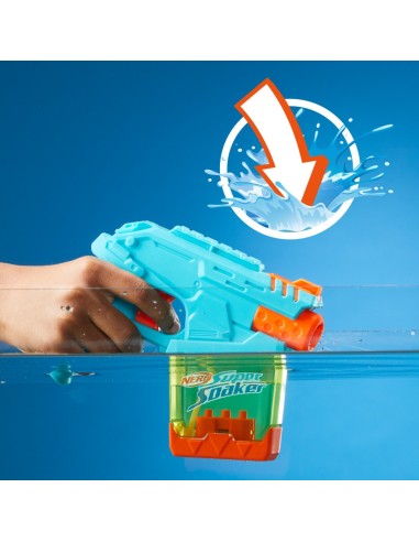 LANZADOR DE AGUA SUPER SOAKER MINI DUNK-FILL
