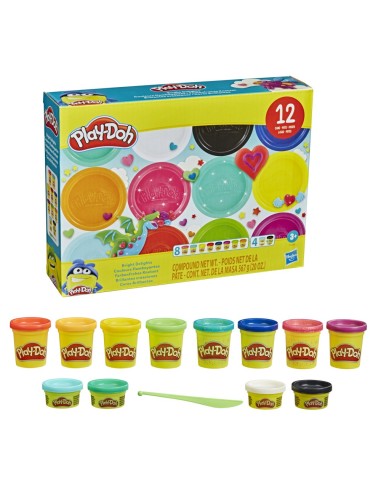 MASAS PLAY DOH BRILLANTES CREACIONES