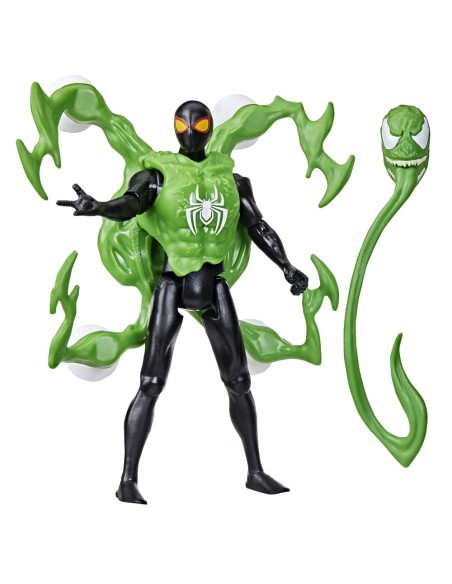 FIGURA DE ACCIÓN SPIDERMAN EPIC WORLD OF ACTION VENOMVERSUS MILES MORALES
