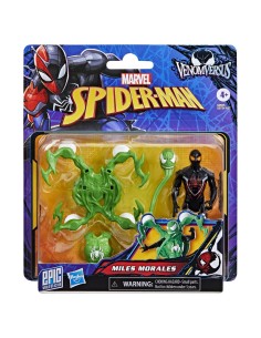 FIGURA DE ACCIÓN SPIDERMAN EPIC WORLD OF ACTION VENOMVERSUS MILES MORALES 2