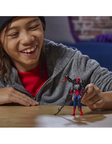 FIGURA DE ACCIÓN SPIDERMAN EPIC WORLD OF ACTION VENOMVERSUS SPIDER-MAN