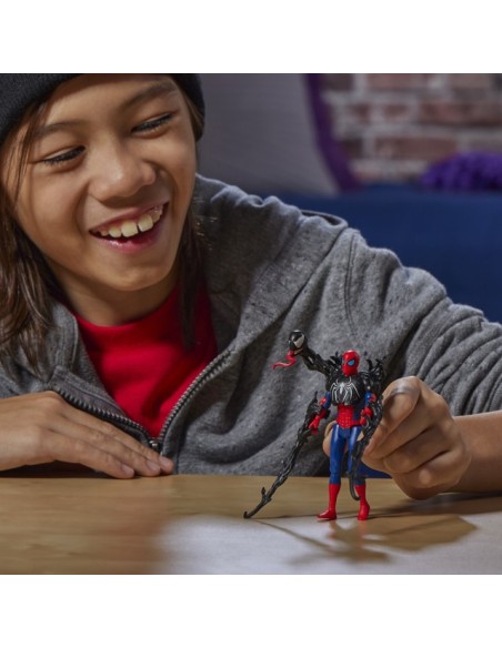 FIGURA DE ACCIÓN SPIDERMAN EPIC WORLD OF ACTION VENOMVERSUS SPIDER-MAN