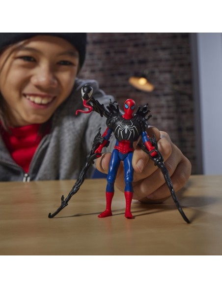 FIGURA DE ACCIÓN SPIDERMAN EPIC WORLD OF ACTION VENOMVERSUS SPIDER-MAN