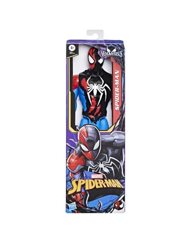 FIGURA DE ACCIÓN SPIDERMAN TITAN HERO SERIES VENOMVERSUS SPIDER-MAN