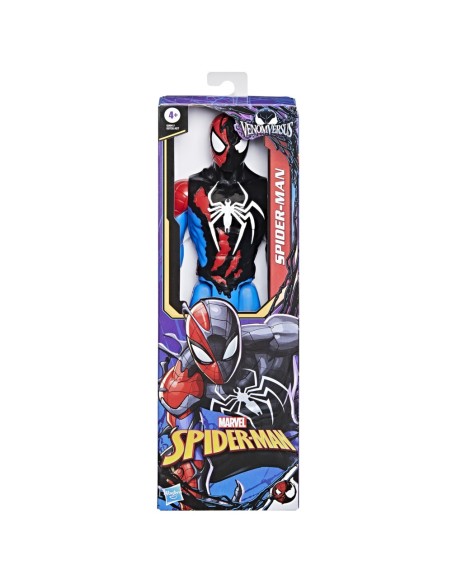 FIGURA DE ACCIÓN SPIDERMAN TITAN HERO SERIES VENOMVERSUS SPIDER-MAN