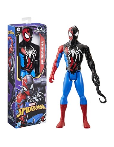 FIGURA DE ACCIÓN SPIDERMAN TITAN HERO SERIES VENOMVERSUS SPIDER-MAN