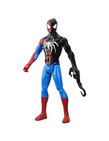FIGURA DE ACCIÓN SPIDERMAN TITAN HERO SERIES VENOMVERSUS SPIDER-MAN