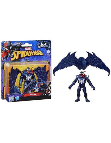 FIGURA DE ACCIÓN SPIDERMAN EPIC WORLD OF ACTION VENOMVERSUS VENOM