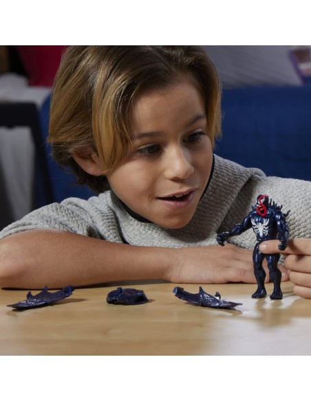 FIGURA DE ACCIÓN SPIDERMAN EPIC WORLD OF ACTION VENOMVERSUS VENOM