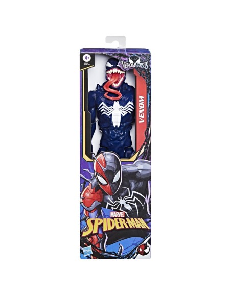 FIGURA DE ACCIÓN SPIDERMAN TITAN HERO SERIES VENOMVERSUS VENOM