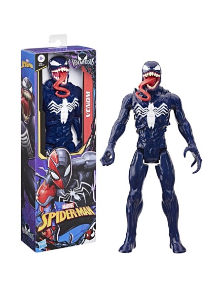FIGURA DE ACCIÓN SPIDERMAN TITAN HERO SERIES VENOMVERSUS VENOM