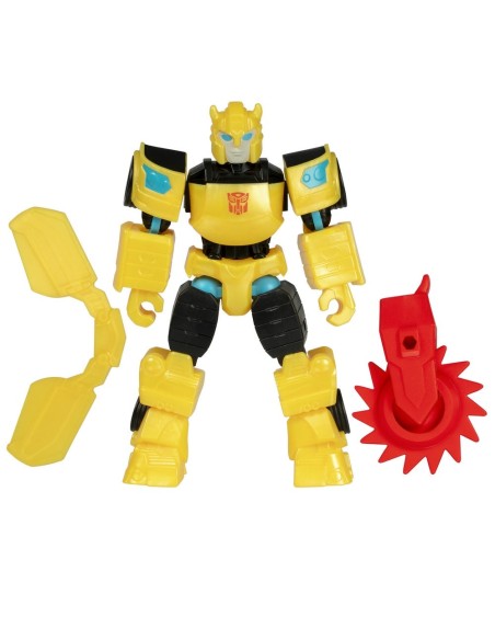 FIGURA DE ACCIÓN TRANSFORMERS MIXMASHERS BUMBLEBEE