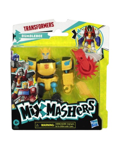 FIGURA DE ACCIÓN TRANSFORMERS MIXMASHERS BUMBLEBEE