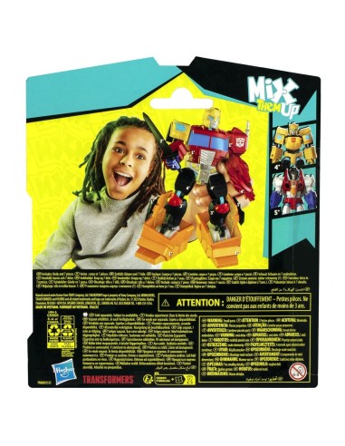 FIGURA DE ACCIÓN TRANSFORMERS MIXMASHERS BUMBLEBEE