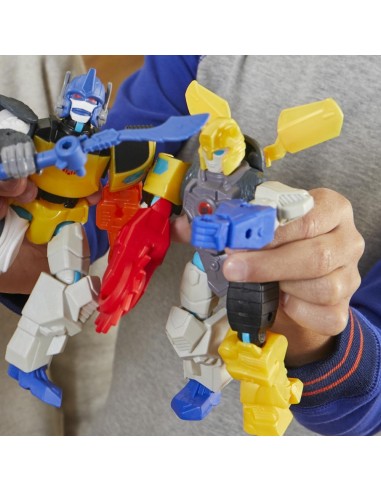 FIGURA DE ACCIÓN TRANSFORMERS MIXMASHERS BUMBLEBEE