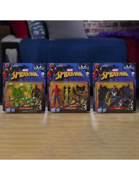 FIGURA DE ACCIÓN SPIDERMAN VENOMVERSUS EPIC WORLD OF ACTION SURTIDO