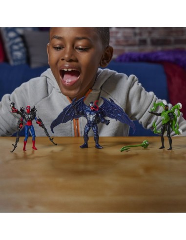 FIGURA DE ACCIÓN SPIDERMAN VENOMVERSUS EPIC WORLD OF ACTION SURTIDO