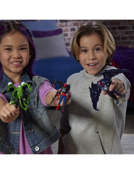 FIGURA DE ACCIÓN SPIDERMAN VENOMVERSUS EPIC WORLD OF ACTION SURTIDO