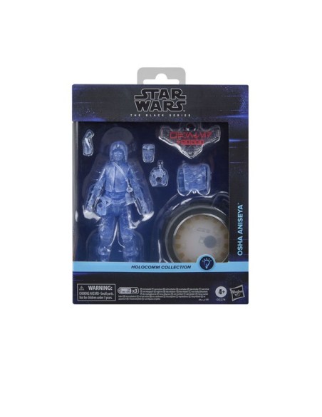 FIGURA DE ACCIÓN STAR WARS THE BLACK SERIES HOLOCOMM OSHA ANISEYA