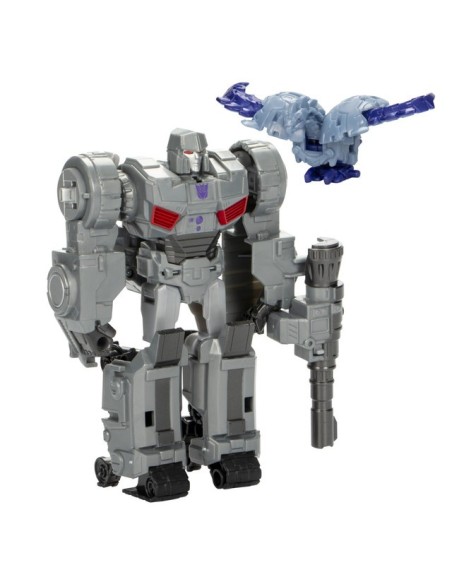 FIGURA DE ACCIÓN TRANSFORMERS ONE CORRE Y LANZA MEGATRON Y DECEPTICON WHIRLWING