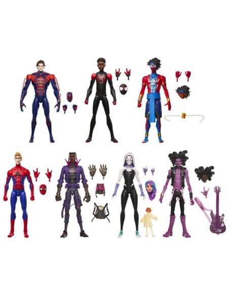 FIGURA DE ACCIÓN SPIDERMAN LEGENDS SERIES INTO THE SPIDER-VERSE &  ACROSS THE SPIDER-VERSE SURTIDO