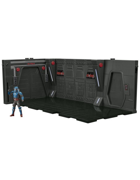 FIGURA DE ACCIÓN STAR WARS VINTAGE THE MANDALORIAN MOFF GIDEON’S IMPERIAL LIGHT CRUISER HALLWAY