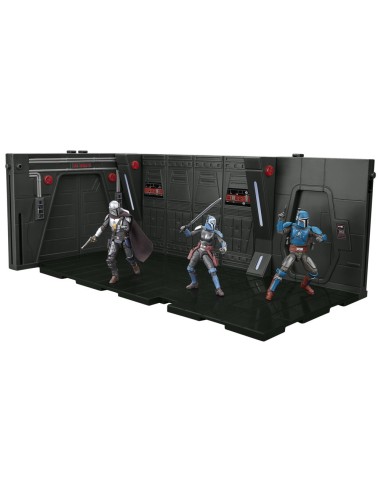 FIGURA DE ACCIÓN STAR WARS VINTAGE THE MANDALORIAN MOFF GIDEON’S IMPERIAL LIGHT CRUISER HALLWAY