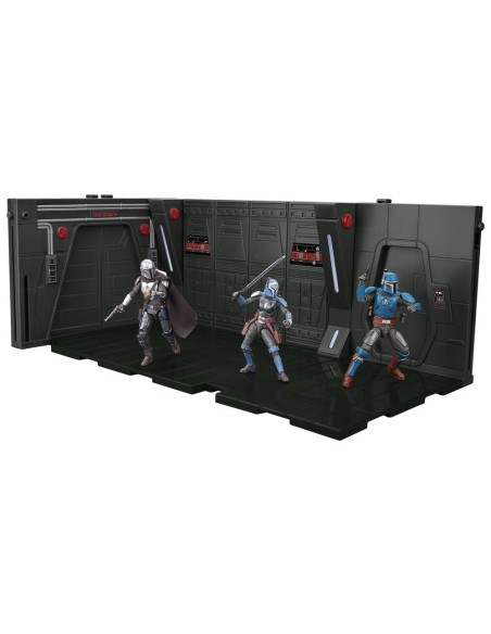 FIGURA DE ACCIÓN STAR WARS VINTAGE THE MANDALORIAN MOFF GIDEON’S IMPERIAL LIGHT CRUISER HALLWAY