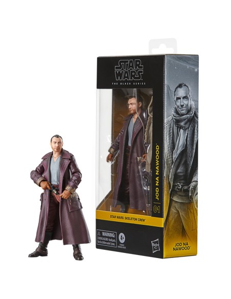 FIGURA DE ACCIÓN STAR WARS THE BLACK SERIES SKELETON CREW JOD NA NAWOOD