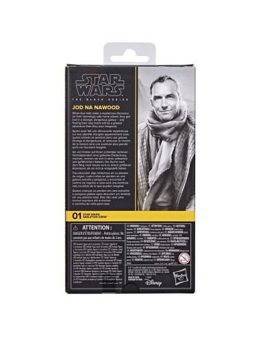 FIGURA DE ACCIÓN STAR WARS THE BLACK SERIES SKELETON CREW JOD NA NAWOOD